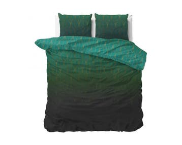 Sleeptime Elegance Bowen Groen - 200X200/220 + 2 x kussenslo