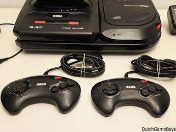 Sega MegaDrive + Mega Cd II + Sega 32X + 2 Controllers, Consoles de jeu & Jeux vidéo, Verzenden