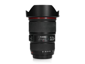 Canon EF 16-35mm f/4 L IS USM - Groothoeklens, Ophalen of Verzenden, Zo goed als nieuw