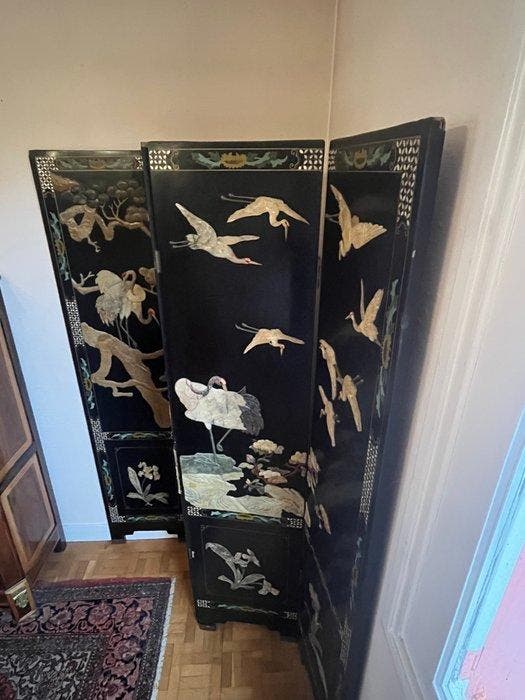 Kamerscherm - Hout - China, Antiek en Kunst, Antiek | Overige Antiek