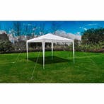 vidaXL Tuinprieel met piramidedak 3x3 m, Tuin en Terras, Verzenden, Nieuw