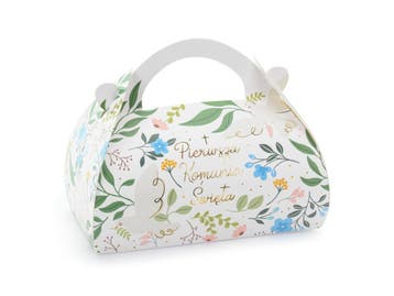 Communie Uitdeelbox 16cm 10st, Verzenden, Nieuw