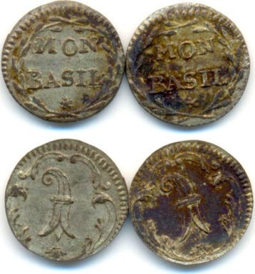 Lot 2 x Rappen o J Basel Stadt:, Verzenden, België
