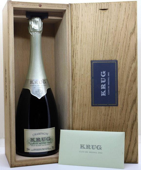 2002 Krug, Clos du Mesnil - Champagne Brut, Blanc de Blancs, Collections, Vins