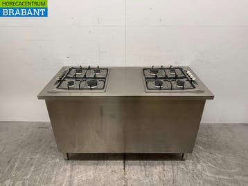 RVS Werkkast met 2 Siemens Inbouw Fornuizen GAS 150 cm, Ophalen of Verzenden, Nieuw in verpakking