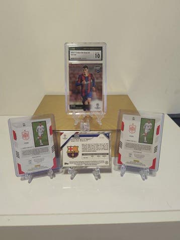 2020/21 Topps Stadium Club Chrome UCL Pedri Carte Rookie,, Nieuw