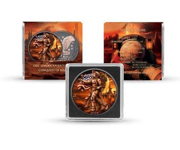 États-Unis. 1 Dollar 2026 – American Eagle – The Conquest of