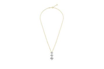 Halsketting - 14 karaat Geel goud - 3.53ct. tw. Diamant, Nieuw
