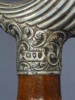 Wandelstok - Fashion Cane - .925 zilver - Victoriaans, 1894