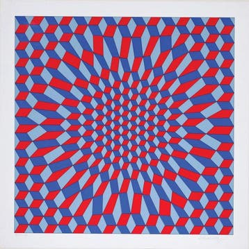 Victor Vasarely (1906-1997) - Pok Italie 2