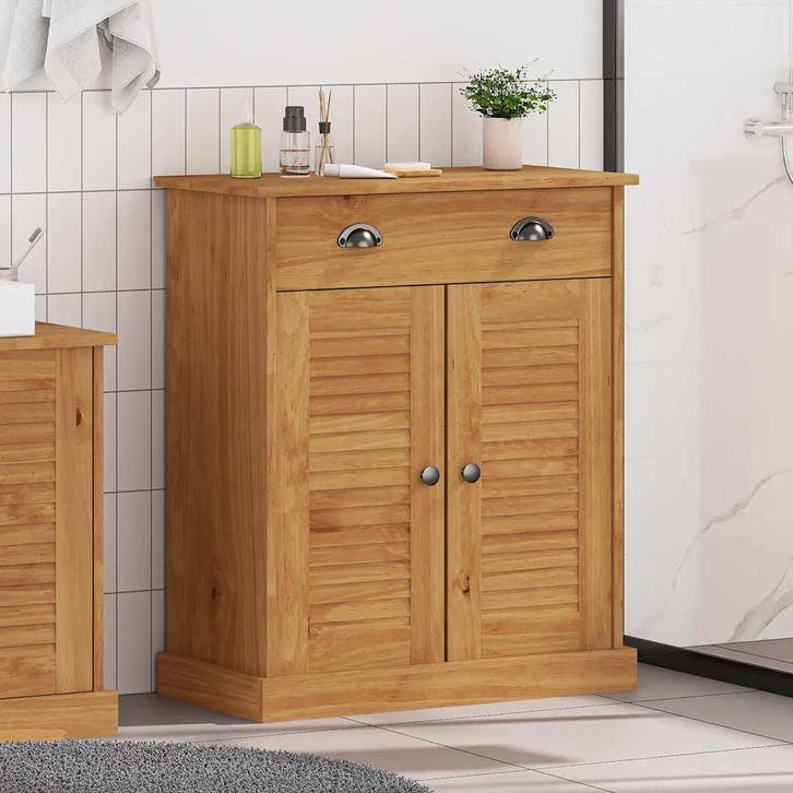 Badkamerkast 67cm | Retour deal: -54% korting!, Huis en Inrichting, Badkamer | Badkamermeubels, 25 tot 50 cm, Gebruikt, Overige typen