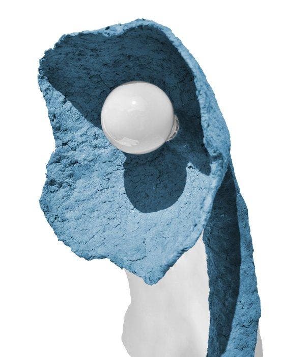 J.o.B Studio - Lampe de table - Girafe assise - Papier, Bois, Antiquités & Art, Art | Objets design