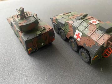 1:87 - Model militair voertuig (2) - Panzershop - 2x Boxer
