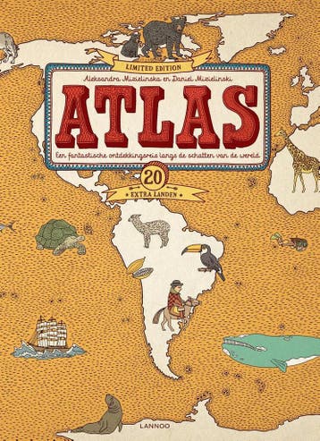 Atlas 9789401455312 Daniel Mizielinski, Verzenden, Zo goed als nieuw, Daniel Mizielinski