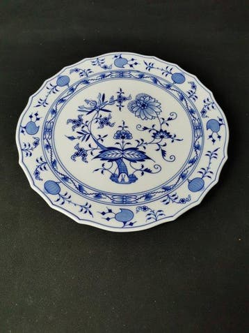 Meissen - Cipolla blu - Piatto da portata - D.32cm - 1.Wahl