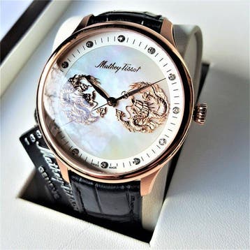 Mathey-Tissot - DRAGONS - 12 Diamonds - Swiss Automatic -