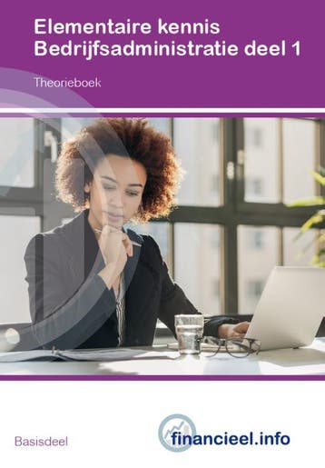 Elementaire kennis Bedrijfsadministratie / 1 / theorieboek /, Verzenden, Zo goed als nieuw, Jo L.M. Coenen
