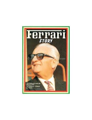 1988 FERRARI STORY ENZO FERRARI MAGAZINE 17 ENGELS /, Nieuw