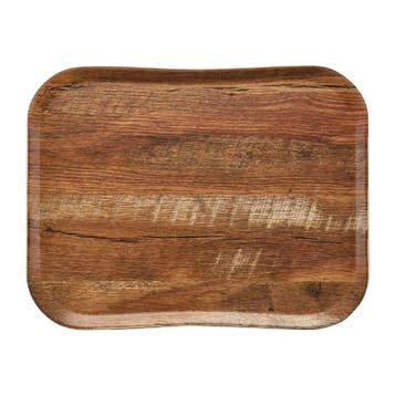 Dienblad | VERSA | Polypropyleen | Houtlook | Antislip |, Verzenden, Nieuw in verpakking