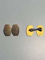 Boutons de manchette - 18 carats Or jaune, Or rose