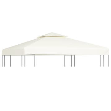 Toile tonnelle 3x3m Creme - Seconde chance jardin -52%, Jardin & Terrasse, Verzenden