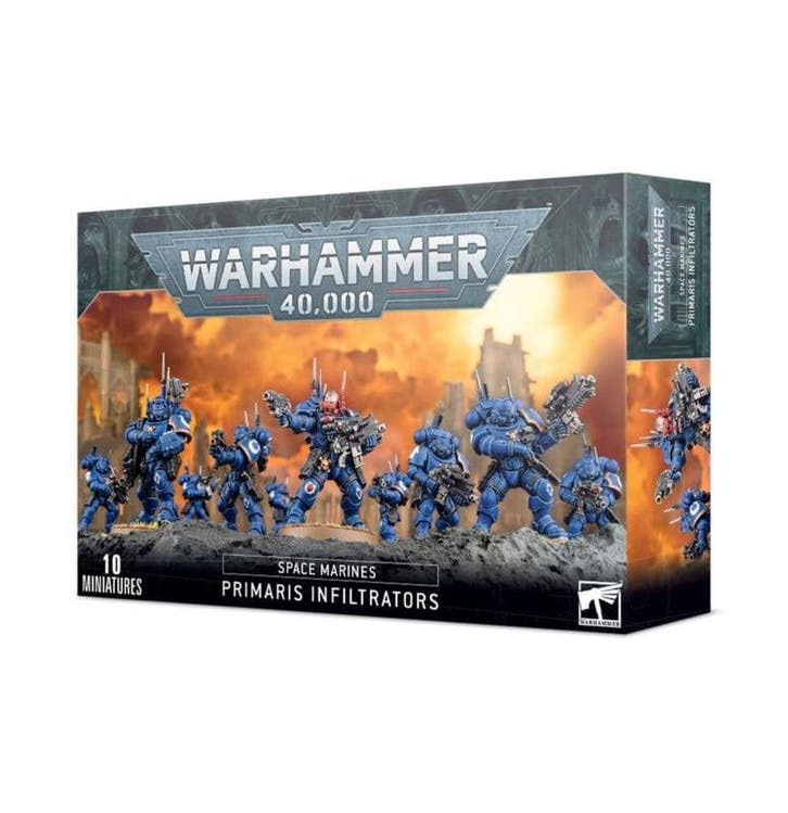 Space Marines Primaris Infiltrators (Warhammer 40.000 nieuw), Hobby & Loisirs créatifs, Wargaming, Enlèvement ou Envoi