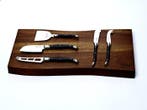 Laguiole - 5x Cheese knives - Wood Serving Board - Acacia