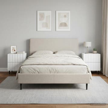 vidaXL Nachtkastje 2 st Wit 43 x 34,5 x 49,5 cm Bewerkt hout, Verzenden, Nieuw