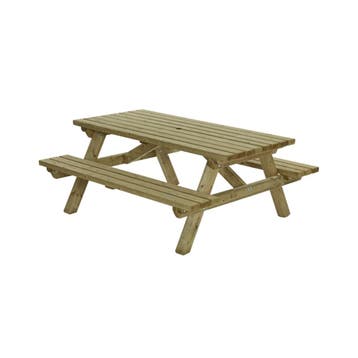 Picknicktafel Hout 200cm, Ophalen, Nieuw