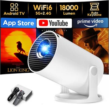 Akiyo 180 Mini Projector | Retour deal | Nu extreem goedkoop, Verzenden, Zo goed als nieuw, HD (720), AKIYO