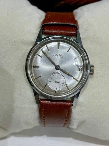 Avia - Vintage 17 Rubini Ref.10023 Swiss Made - Zonder