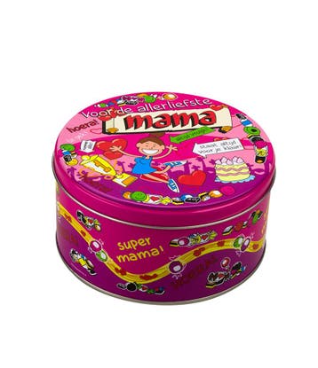 Snoeptrommel Mama 14cm, Verzenden