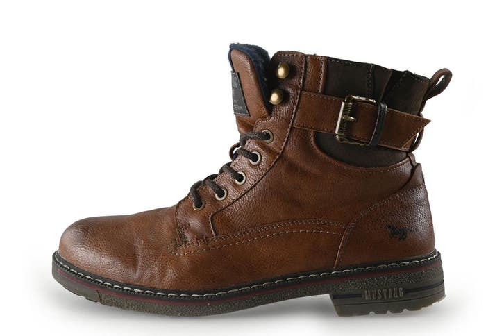 Mustang Veterschoenen in maat 41 Bruin, Kleding | Heren, Schoenen, Bruin, Zo goed als nieuw, Veterschoenen, Verzenden