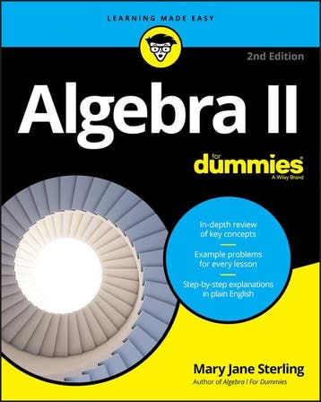 Algebra II For Dummies 9781119543145 Mary Jane Sterling, Verzenden, Zo goed als nieuw, Mary Jane Sterling