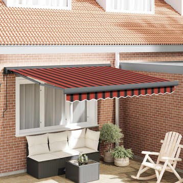 vidaXL Elektrische Zonneluifel 3 x 2,5 m, Verzenden, Nieuw