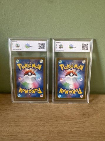 Pokémon - 2 Graded card Full art, Foil - Graad 9.5 - Various
