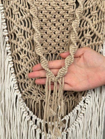 Décoration murale - NO RESERVE PRICE - Beautiful macramé