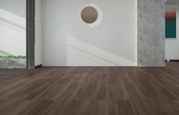 SPC Klikvloer Stonelock Houtlook Amalthea Walnut 18,3x122, 60 cm of meer, Nieuw, 10 m² of meer, Vloertegels
