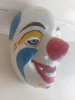 Figuur - Vintage papier-mache masker clown, gemerkt Paris -, Antiek en Kunst