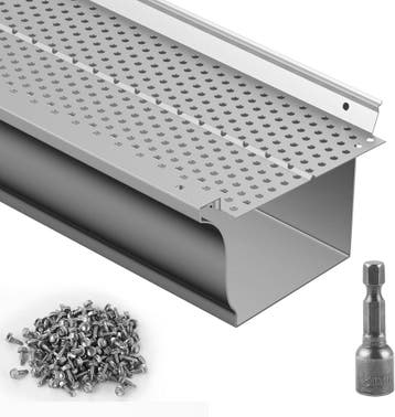Aluminium Gootbeschermer set | Tweede kansje | OP = OP, Verzenden, Dakgoot