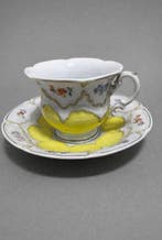 Meissen - Tasse et soucoupe (2) - Porcelaine