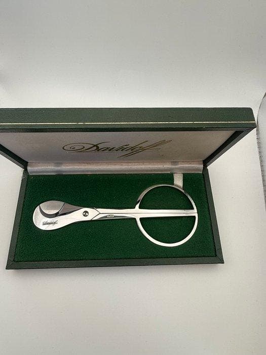 Davidoff - Schaar - Davidoff sigarenknipper - Staal, Collections, Articles de fumeurs, Briquets & Boîtes d'allumettes