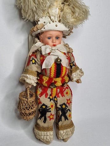Gilles de Binche - Pop Poupée folklorique belge Gilles de
