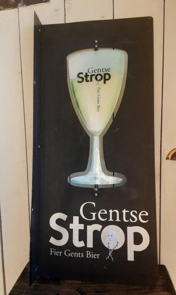 Gentse Strop - Reclamebord - Metaal