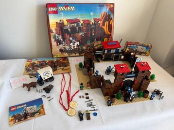 Lego Set - Western - Lot de 3 sets LEGO Western vintage –