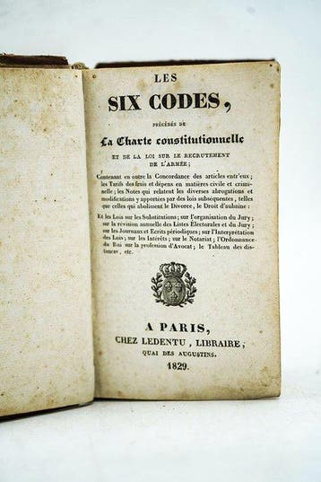 Collectif - Les Six Codes. Précédés de la charte