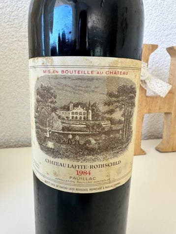 1984 Château Lafite Rothschild - Pauillac 1er Grand Cru, Verzamelen, Nieuw
