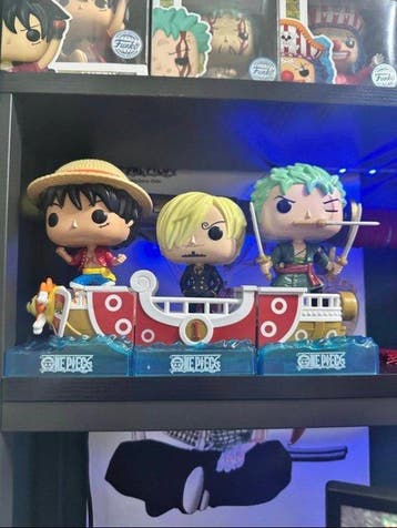 Funko - Funko Pop - ONE PIECE Funko Pop Kinder - LUFFY ZORO
