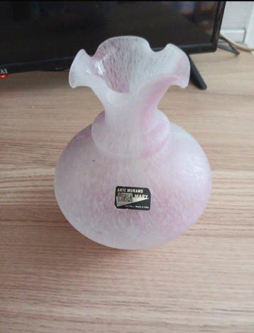Vase - Verre de Murano - Vase Murano Ligne Mary, Antiquités & Art