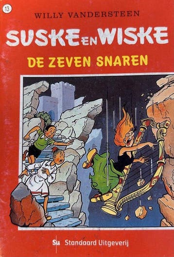 Suske en Wiske de zeven snaren Mini stripboek 13, Verzenden, Gelezen, Willy Vandersteen